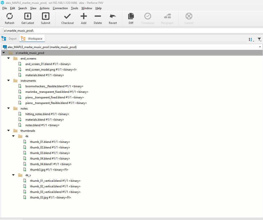 Asset versioning and branch management